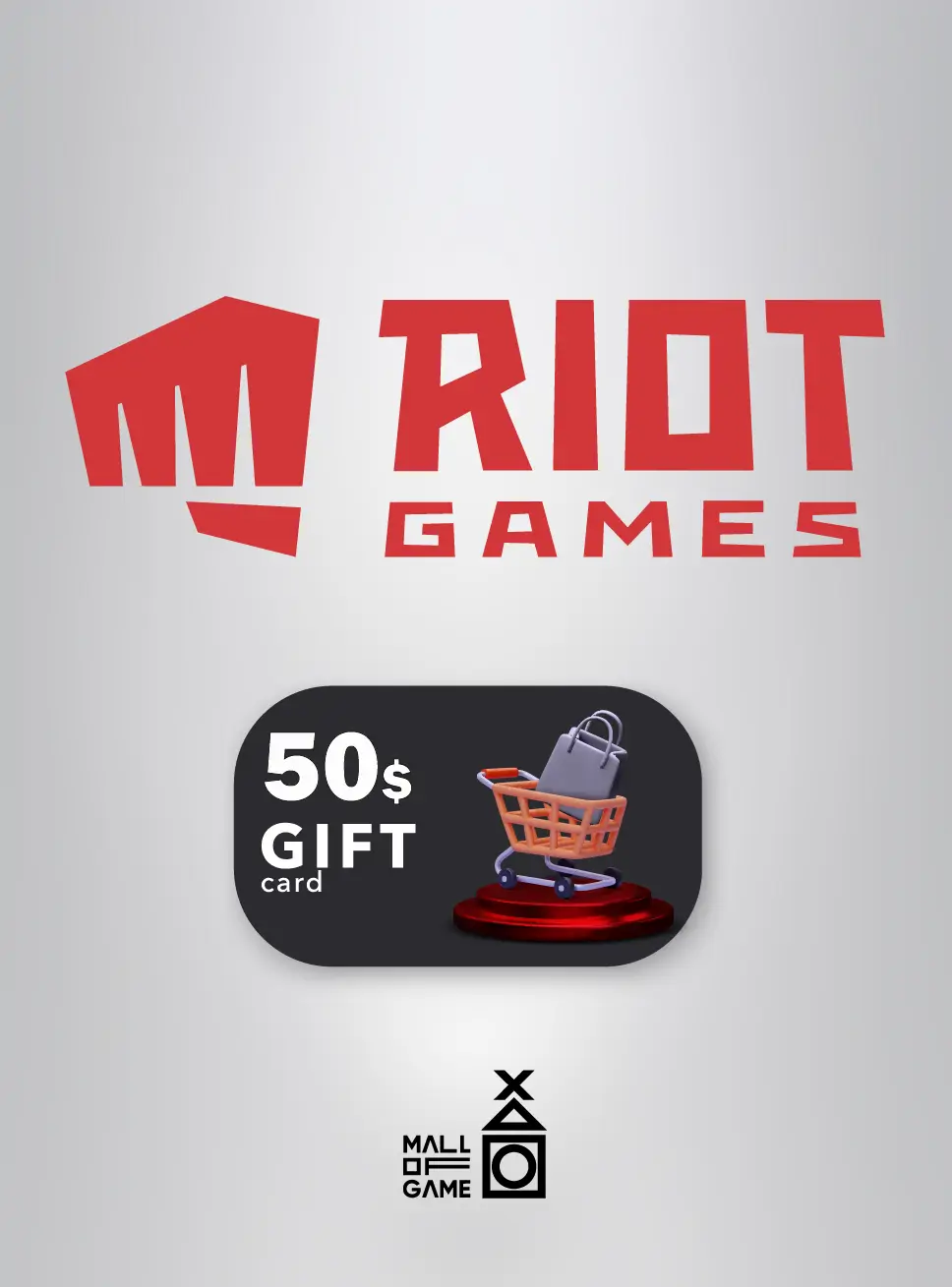 Riot Points 50 Usd Gift Card